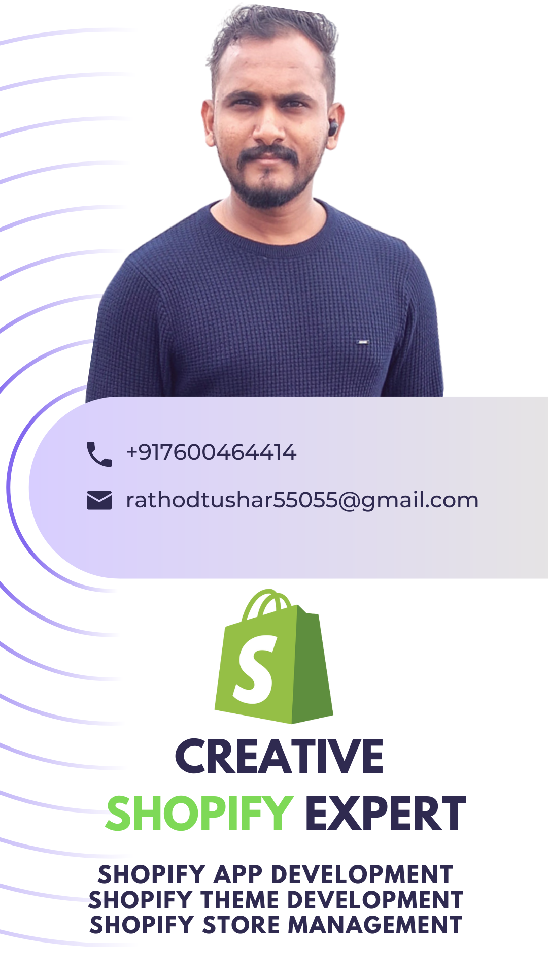 Hire Shopify Expert Developer Rathod Tushar